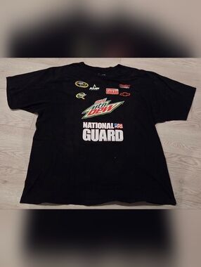 2012 Chase Authentics National Guard Dale Jr. Nascar Diet Mountain Dew Shirt